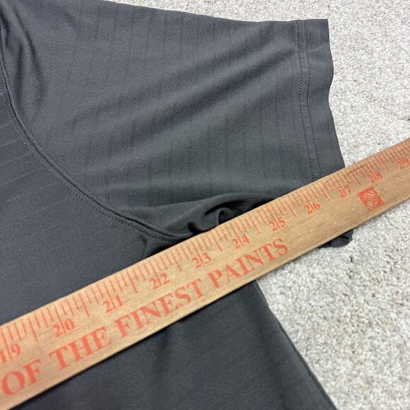 Haggar Polo Men’s Gray Short Sleeve Size XL - Picture 3 of 12